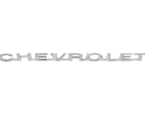 AMD Tailgate Emblem, "CHEVROLET", 70-72 El Camino T-4880