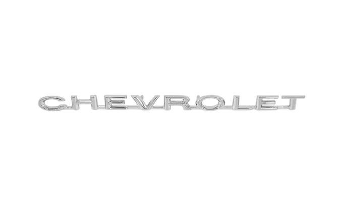 AMD Tailgate Emblem, "CHEVROLET", 70-72 El Camino T-4880