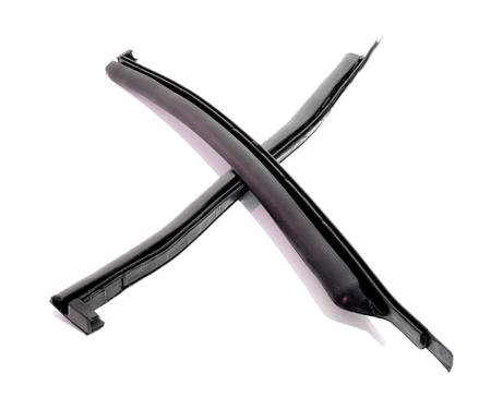 Metro Moulded Parts 1970-1971 Ford Torino Rear Roll-Up Window Seals, for 2-Door Convertible VS 3-W
