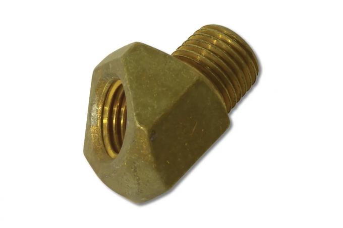 Corvette Fuel Line Flex Hose Fitting, 45 Degree, 1957-1962