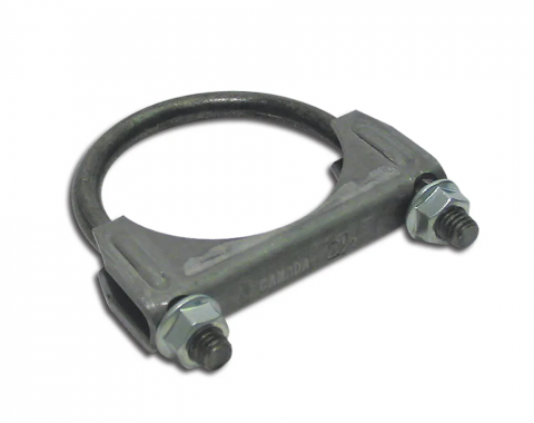 Corvette Exhaust Pipe Clamp. 2.5 Inch Heavy Duty, 1963-1990