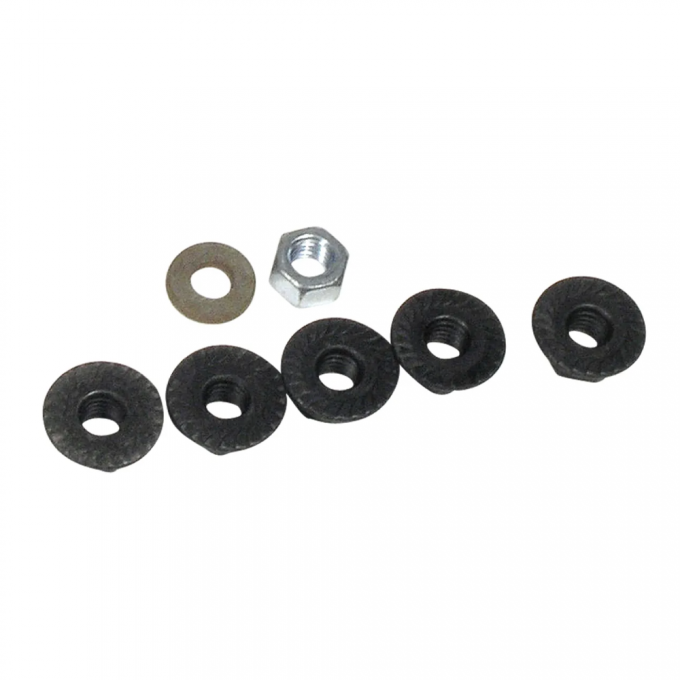 Corvette Hood Latch on Firewall Mount Kit, 1977-1982