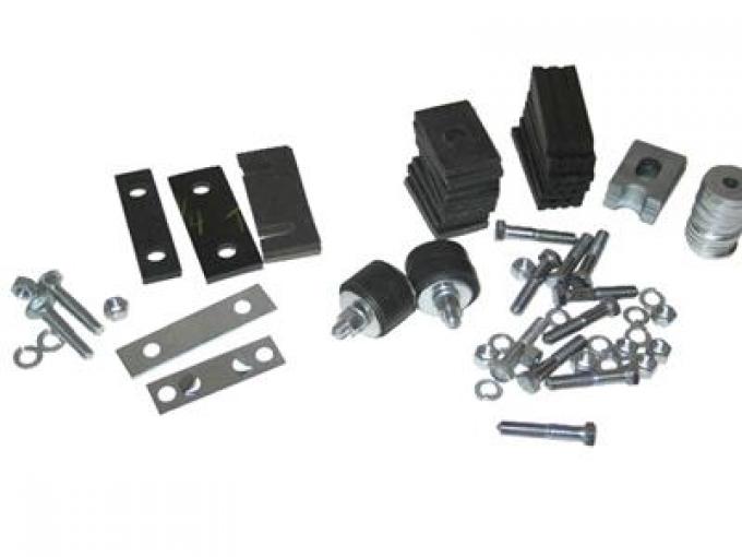 53-57 Body Mount Set With Radiator Mount Kit