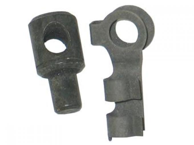 63-67 Transmission Kick Down Rod Swivel - Automatic Upper Rod w/Clip 327