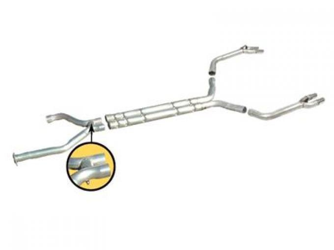 92-95 Chambered Exhaust System - With Stainless Steel Tip Eliminators