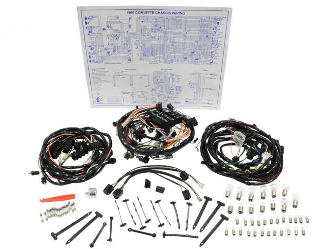 66 Wire Harness Kit - All - Deluxe