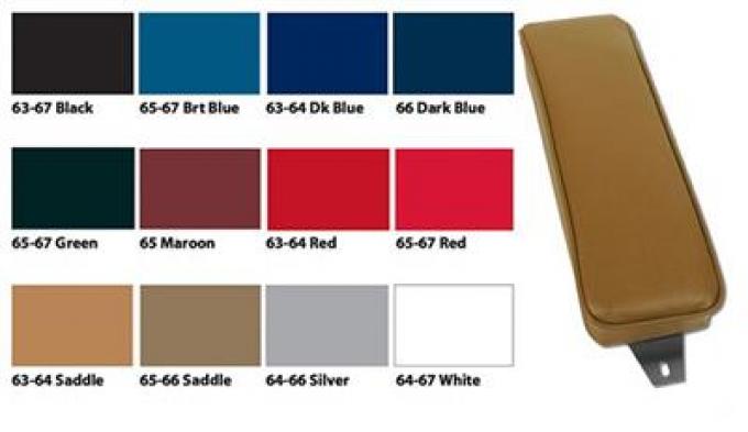 65-66 Center Arm Rest Cushion - Vinyl