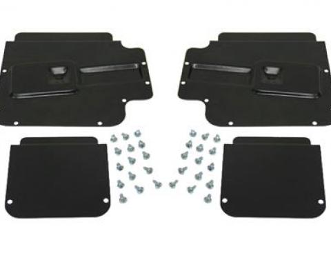 59-61 Door Access Plate Set - With Fasteners - 4 Pieces