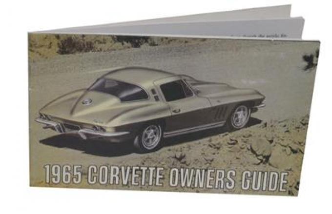 65 Owners Manual Quality Reprints