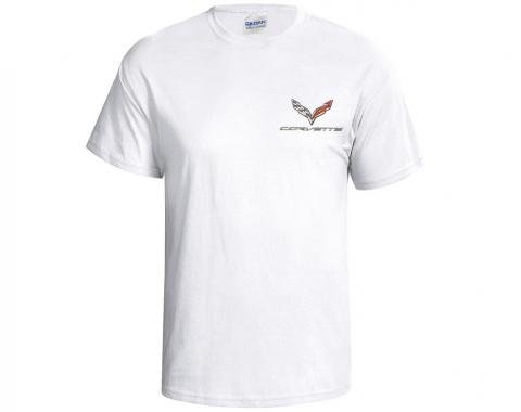 T-Shirt The Legend Lives On White 7 Generations Emblem