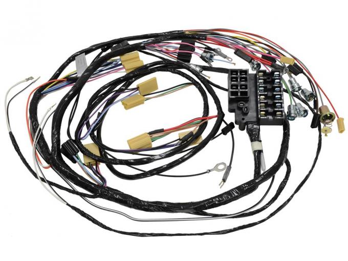 62 Dash Main Wire Harness - All Includes Forward Lamp