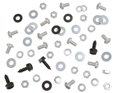 58-60 Splash Shield Mount Kit - Clutch Head - 52 Pieces