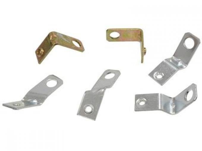 63 Ignition Shield Bracket Set - Lower 6 Pieces