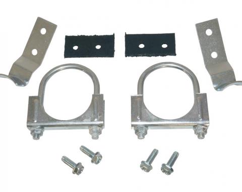 74-79 Center Exhaust Hanger - 2 1/2" Automatic With Dual Exhaust