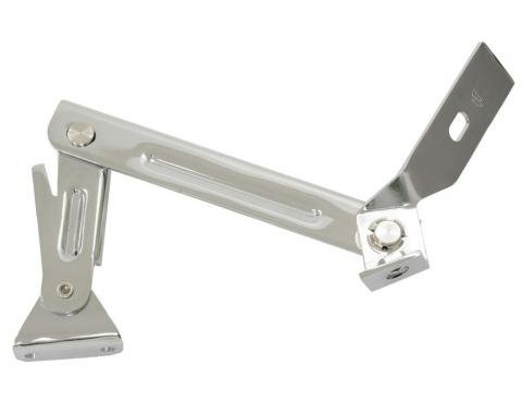 74-76 Hood Support - Chrome