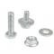 63-73 Rear Exhaust Valance Panel Mounting Bolts with Nuts Kit - 14 Pieces