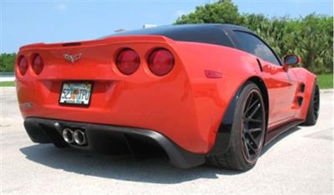 05-13 Rear Diffuser GT2 2 Exhaust Tip