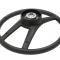 76-79 Black 4 Spoke Stock/Factory Steering Wheel (76 All; 77-79 Except T&T)
