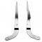 68-74 Seat Side Rails / Hinges - Does 1 Seat