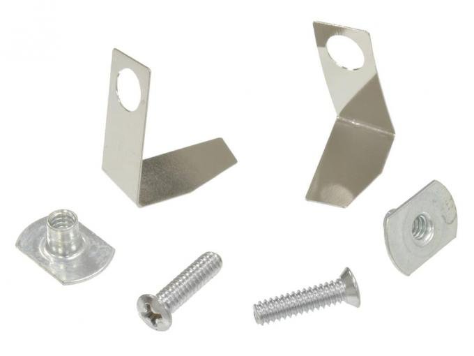 58-60 Door End Cap Mounting Kit With Weatherstrip Retainers