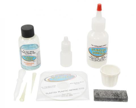 Plastex - Plastic Repair Kit - White ( Best Adhesion For General Repair )