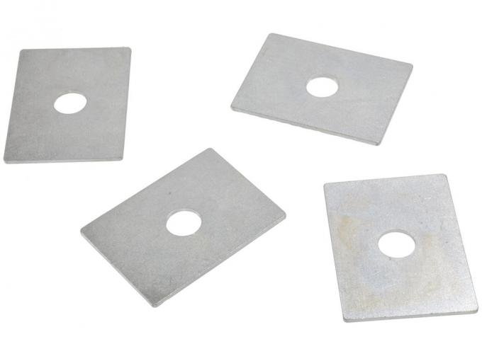 58-60 Rear Bumper Metal Shim - Square - Set Of 4