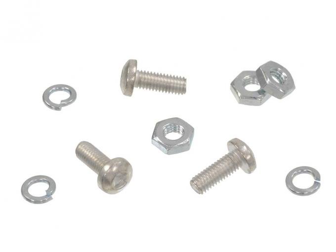 61-62 Windshield Washer Bottle Heat Shield Mount - 9 Pieces