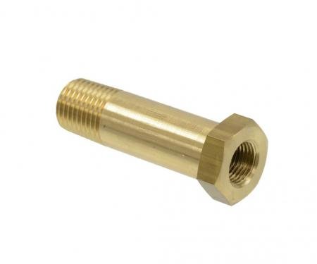 74-79 Oil Pressure Gauge Sender Brass Fitting - to Engine Block