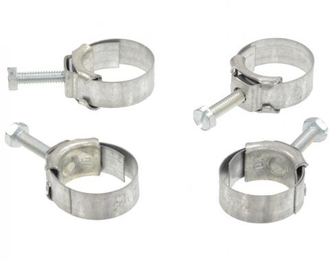 68-79 AIR /Smog Pump To Tube Hose Clamps 1 1/16" - Set Of 4