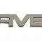 84-90 Rear Bumper Letters / Emblem - Polished Stainless Steel