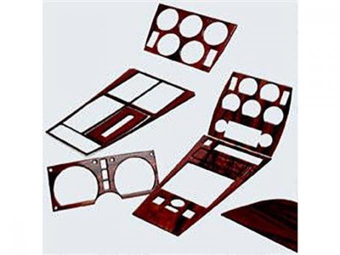 81-82 Wood / Carbon Fiber / Brushed Aluminum 4 Piece Dash Kit
