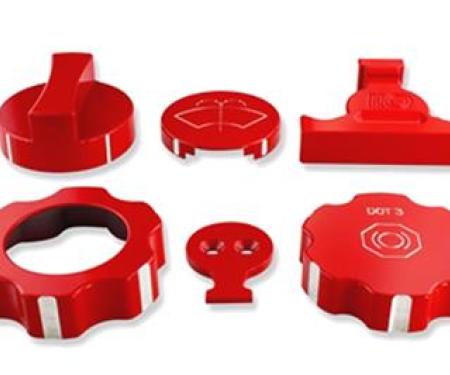 14-19 Painted Engine Cap Cover Set Z51 Or Z06 6 Pieces