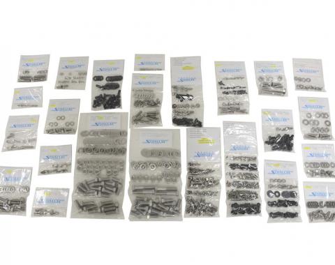 65-67 Body Bolts Stainless Steel Hex Head And Black