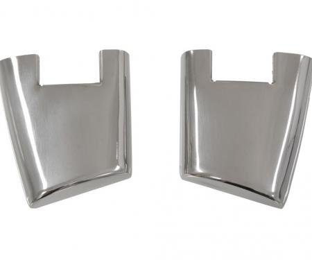 56-58 Door End Cap Without Hole - Pair (58 Early)