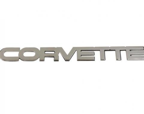 84-90 Rear Bumper Letters / Emblem - Polished Stainless Steel