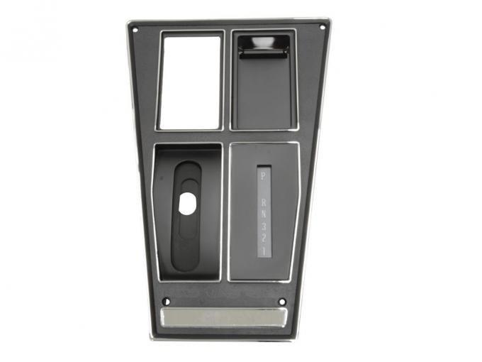 72-74 Shifter Console Plate - Automatic with Air Conditioning