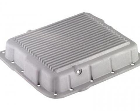 82-96 Automatic Transmission Cover - Low Profile - Cast Finish Aluminum