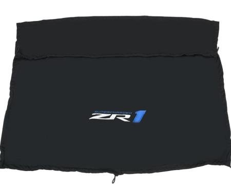 05-13 Rear Window Cargo Shade / Luggage Cover Coupe Black With ZR1 Logo