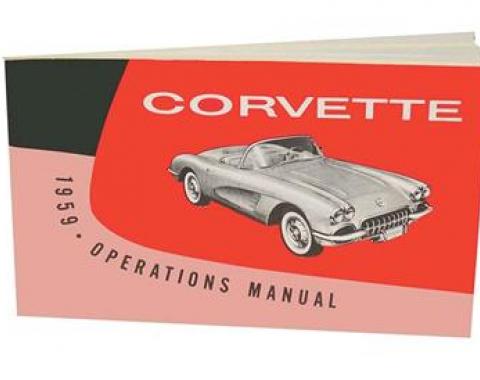 59 Owners Manual - Quality Reprints!