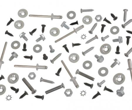 68-72 3 Door Rear Storage Compartment Hardware Screws