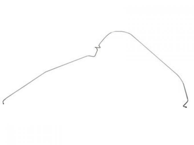 70-74 Fuel Tank Vapor Canister Return Line - Steel - Left Hand Side