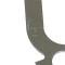 56-63 Exhaust Manifold Lock Set Plain Steel With Logo - Set Of 4