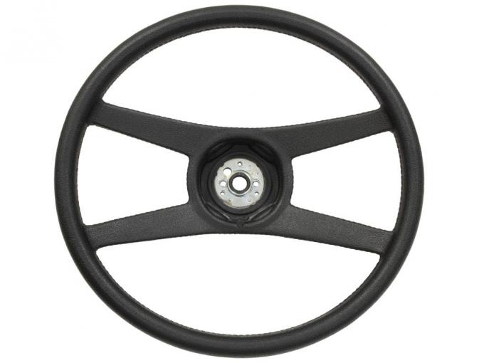 76-79 Black 4 Spoke Stock/Factory Steering Wheel (76 All; 77-79 Except T&T)