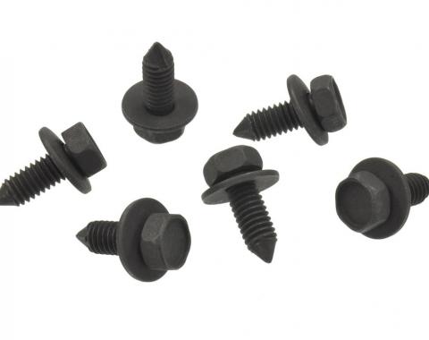 Redline Restomotive® 1963-1982 Chevrolet Corvette 6 Piece Engine Compartment/Body Bolts