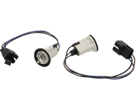 77-78 Front Parking / Turn Signal Light Socket - 1977l-78 With Wires