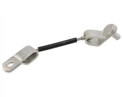 65-67 Outer Seat Belt Bracket Cable to Frame
