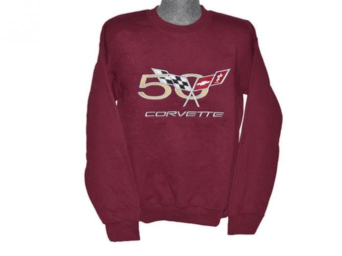 Sweatshirt - 50th Anniversary Embroidered Logo