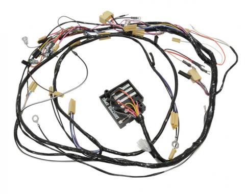 58-61 Dash Main Wire Harness - All Includes Forward Lamp