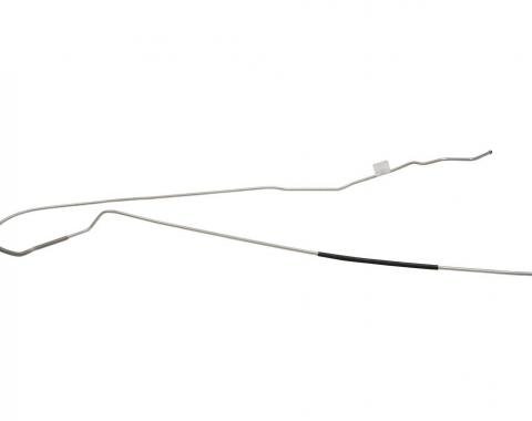 63-67 Fuel Line - Fuel Tank To Pump With Spiral Armor 327 Stainless Steel