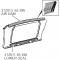 65 Radiator Support To Hood Air Dam / Fan Shroud Seal - 396